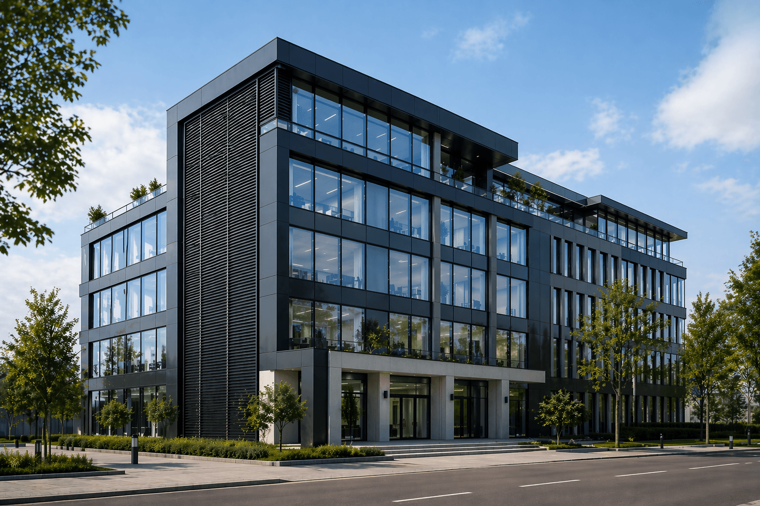 Biurowiec i część usługowa