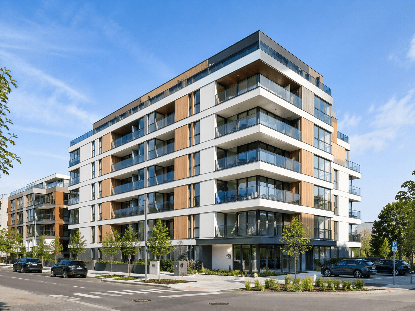 Nowoczesny apartamentowiec